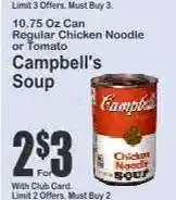 Key Food Campbell's Soup offer