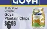 Key Food Goya Plantain Chips offer