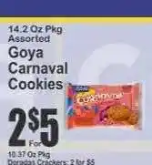 Key Food Goya Carnaval Cookies offer