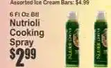 Key Food Nutrioli Cooking Spray offer