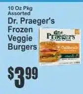 Key Food Dr. Praeger's Frozen Veggie Burgers offer