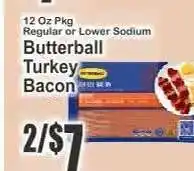 Key Food Butterball Turkey Bacon offer