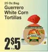 Key Food Guerrero White Corn Tortillas offer