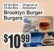 Key Food Brooklyn Burger Burgers offer