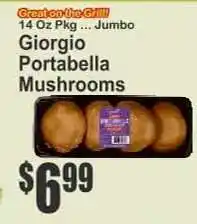 Key Food Giorgio Portabella Mushrooms offer