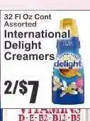 Key Food International Delight Creamers offer