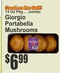 Key Food Giorgio Portabella Mushrooms offer