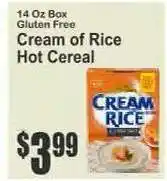 Key Food Cream of Rice Hot Cereal offer