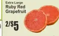 Key Food Ruby Red Grapefruit offer