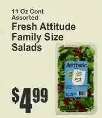 Key Food Fresh Attitude Family Size Salads offer