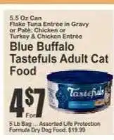 Key Food Blue Buffalo Tastefuls Adult Cat Food offer