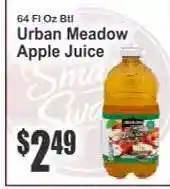 Key Food Urban Meadow Apple Juice offer