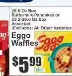 Key Food Eggo Waffles offer