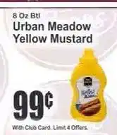 Key Food Urban Meadow Yellow Mustard offer