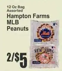 Key Food Hampton Farms MLB Peanuts offer