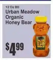 Key Food Urban Meadow Organic Honey Bear offer