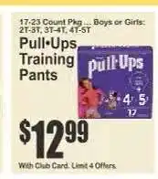 Key Food Pull-Ups Training Pants offer