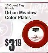 Key Food Urban Meadow Color Plates offer
