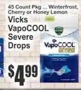 Key Food Vicks VapoCOOL Severe Drops offer