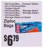 Key Food Ziploc Bags offer