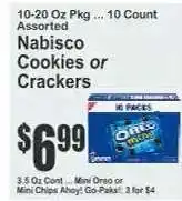 Key Food Nabisco Cookies or Crackers offer