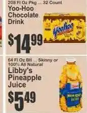 Key Food Libby's Pineapple Juice offer