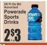 Key Food Powerade Sports Drinks offer