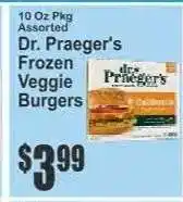 Key Food Dr. Praeger's Frozen Veggie Burgers offer