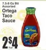 Key Food Ortega Taco Sauce offer