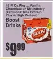 Key Food Boost Drinks offer