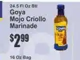 Key Food Goya Mojo Criollo Marinade offer