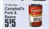 Key Food Campbell's Pork & Beans offer