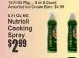 Key Food Nutrioli Cooking Spray offer