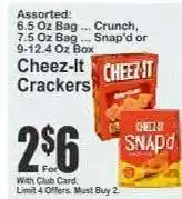 Key Food Cheez • It Crackers offer