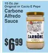 Key Food Carbone Alfredo Sauce offer