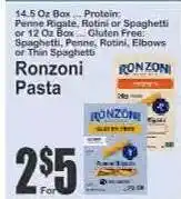 Key Food Ronzoni Pasta offer