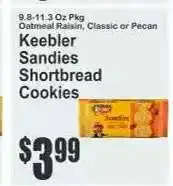 Key Food Keebler Sandies Shortbread Cookies offer