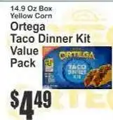 Key Food Ortega Taco Dinner Kit Value Pack offer