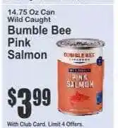 Key Food Bumble Bee Pink Salmon offer