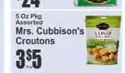 Key Food Mrs. Cubbison's Croutons offer