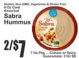 Key Food Sabra Hummus offer