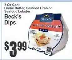 Key Food Beck’s Dips offer