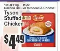 Key Food Tyson Stuffed Chicken offer