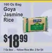 Key Food Goya Jasmine Rice offer