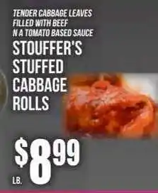 Key Food STOUFFER'S STUFFED CABBAGE ROLLS offer