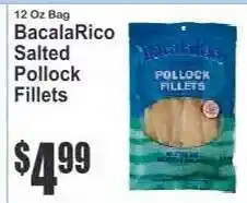 Key Food BacalaRico Salted Pollock Fillets offer