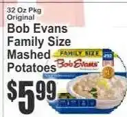 Key Food Bob Evans Family Size Mashed Potatoes offer