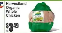Key Food Harvestland Organic Whole Chicken offer