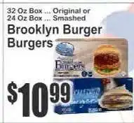 Key Food Brooklyn Burger Burgers offer