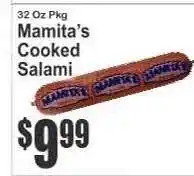 Key Food Mamita's Cooked Salami offer